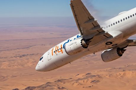 flyDubai 737 MAX incudent, AI generisana ilustracija