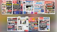 NASLOVNE STRANE SUTRAŠNJIH NOVINA: Prelistavanje štampe za utorak, 6. oktobar 2026. godine