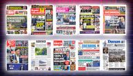 NASLOVNE STRANE DANAŠNJIH NOVINA: Prelistavanje štampe za sredu, 7. oktobar 2026. godine