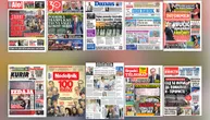 NASLOVNE STRANE DANAŠNJIH NOVINA: Prelistavanje štampe za četvrtak, 8. oktobar 2026. godine