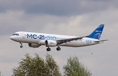 MC-21-310 , Avion