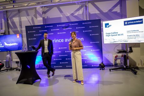 Prince Aviation Gogo HDX promo event