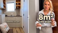 U stan od samo 8 kvadrata u Beogradu smestila krevet, kuhinju i kupatilo: Jedan detalj bio je ključan