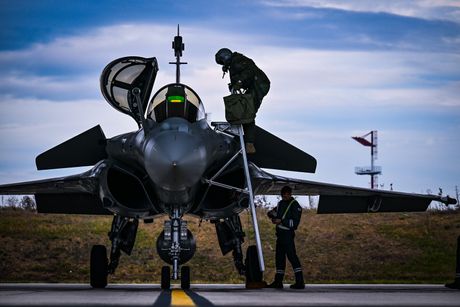 Dassault Rafale Rafal Hrvatska HRZ Francuska vežba