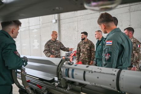 Dassault Rafale Rafal Hrvatska HRZ Francuska vežba